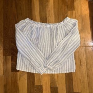 Off the shoulder top